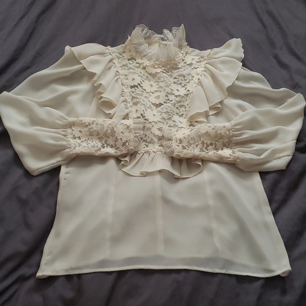 Vintage Victorian style blouse